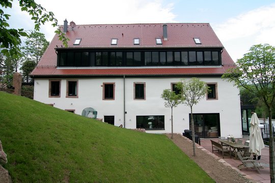 "Denkmal verpflichtet" - Umbau und Sanierung <br/>der ehemaligen Leitz'schen Mühle