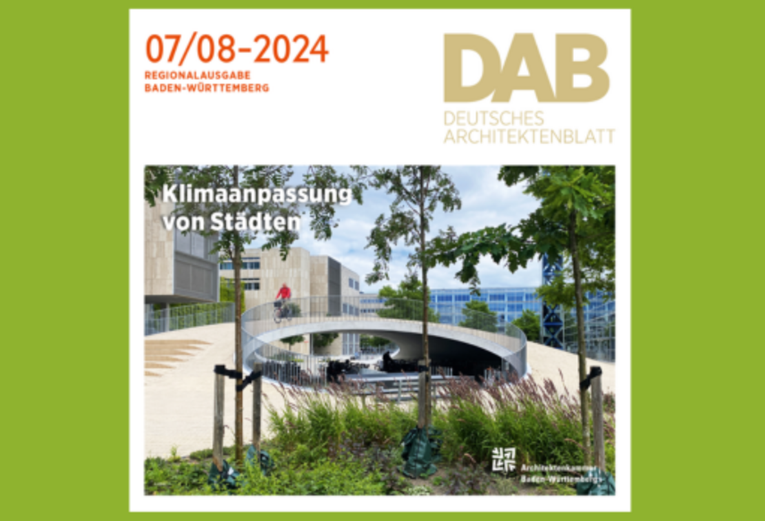Deutsches Architektenblatt im Juli/August